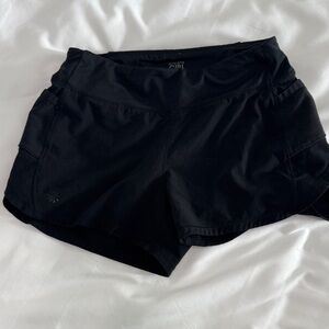 Athleta Black Girls' Athletic Shorts with Side Pockets